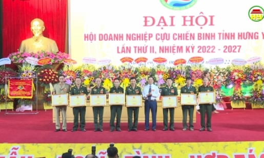 Đại hội đại biểu Hội Doanh nghiệp Cựu chiến binh tỉnh Hưng Yên lần thứ II