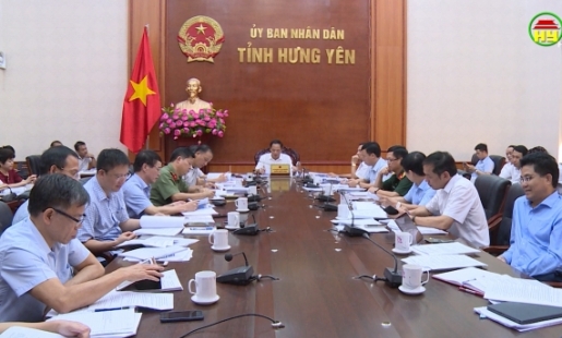 Giao ban UBND tỉnh cho ý kiến một số nội dung quan trọng