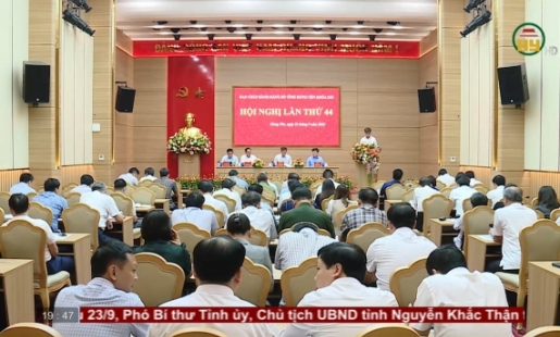 Hội nghị Ban Chấp hành Đảng bộ tỉnh
