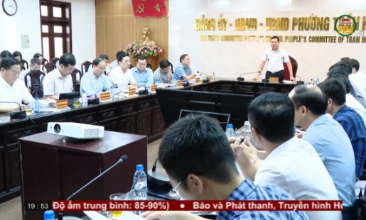Tổ công tác số 2 của UBND tỉnh làm việc với các địa phương