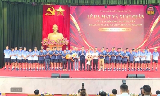 Lễ ra mắt CLB bóng đá Hưng Yên và xuất quân mùa giải 2026-2027