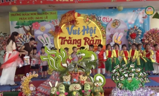 Rộn ràng đêm hội Trăng rằm 