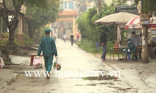 Nhân dân thôn Chí Trung đồng thuận cách ly, quyết tâm chống dịch
