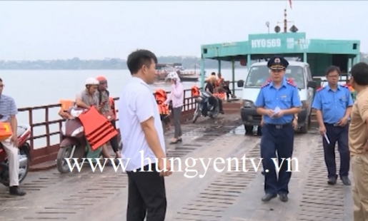 Tăng cường công tác kiểm tra, xử lý phương tiện chở khách ngang sông trước mùa mưa bão