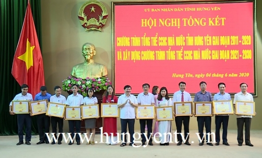 Hưng Yên xây dựng chương trình tổng thể cải cách hành chính nhà nước giai đoạn 2021 - 2030