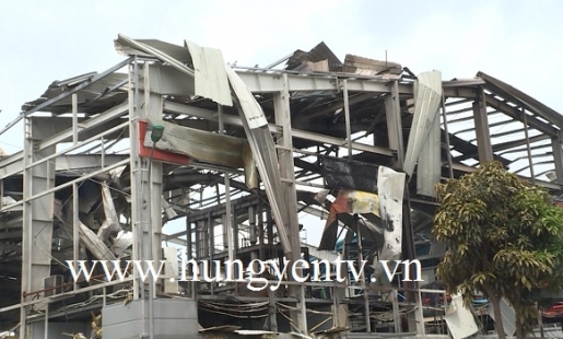 Cháy xưởng hóa chất Công ty Cổ phần Tập đoàn hóa chất Đức Giang