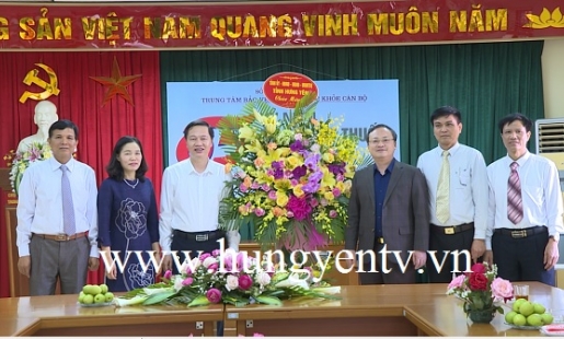 Lãnh đạo tỉnh Hưng Yên chúc mừng ngày Thầy thuốc Việt Nam 27/2