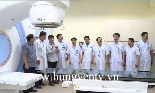 Bệnh viện ĐK Hưng Yên chính thức triển khai kỹ thuật xạ trị bệnh nhân ung thư