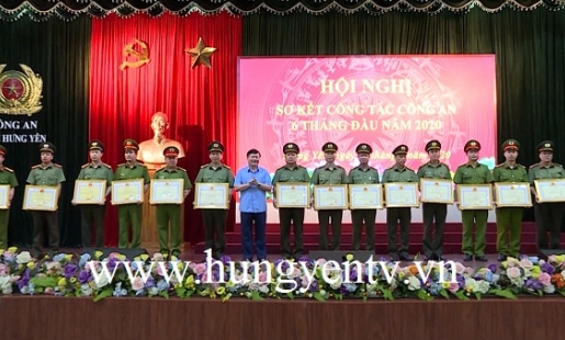 Công an tỉnh Hưng Yên triển khai nhiệm vụ 6 tháng cuối năm 2020