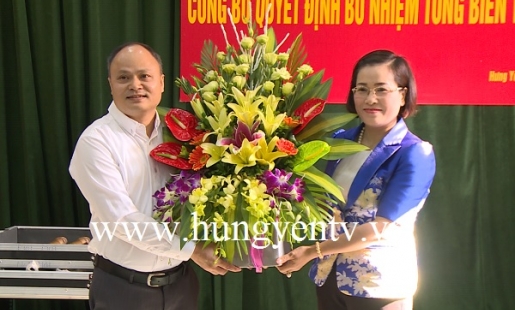 Báo Hưng Yên có Tổng Biên tập mới