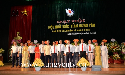 Hội Nhà báo Việt Nam tỉnh Hưng Yên khai mạc Đại hội VIII, nhiệm kỳ 2020- 2025