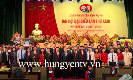 Đại hội Đảng bộ huyện Kim Động lần thứ 23 thành công tốt đẹp