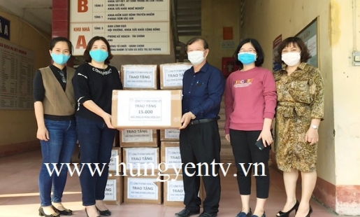 Doanh nghiệp tích cực ủng hộ, chung tay phòng dịch Covid – 19 