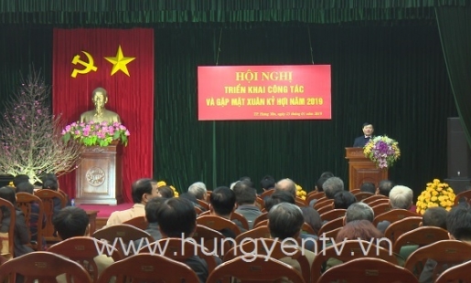 TP Hưng Yên triển khai công tác và gặp mặt Xuân Kỷ Hợi 2019