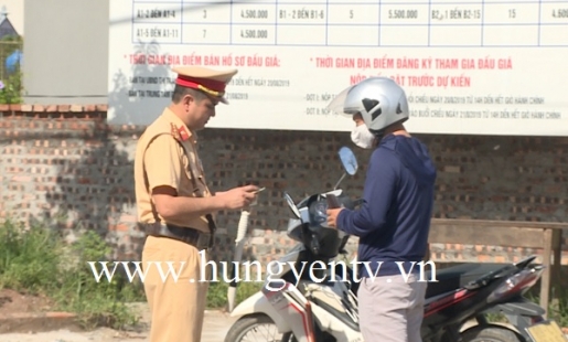 Hưng Yên: Phát hiện và xử lý trên 3.200 vi phạm trong 1 tháng tổng kiểm tra phương tiện