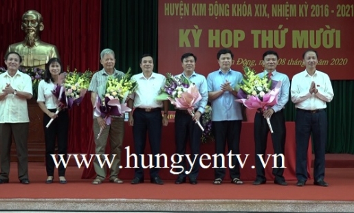 HĐND huyện Kim Động, Tiên Lữ tổ chức kỳ họp bàn giải pháp phát triển KT-XH 6 tháng cuối năm