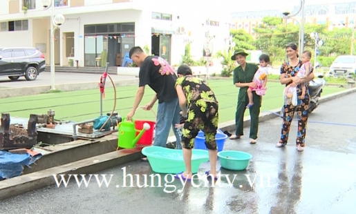 Hàng trăm hộ dân sinh sống tại chung cư Phúc Hưng 2 không có nước sinh hoạt