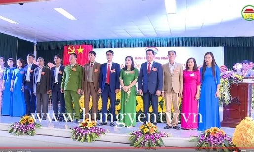 Đại hội điểm Đảng bộ xã Ông Đình lần thứ XXIV, nhiệm kỳ 2020-2025