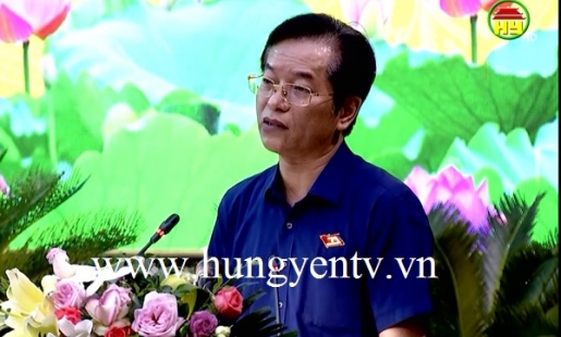 Giám đốc Sở NN&PTNT trả lời chất vấn tại Kỳ họp thứ 12, HĐND tỉnh Hưng Yên khóa XVI