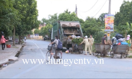 TP Hưng Yên: Điểm tập kết rác tại phường Hồng Châu gây ô nhiễm môi trường