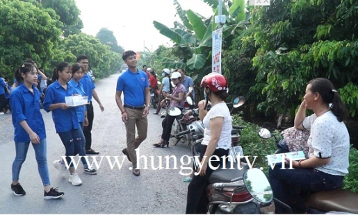 Hưng Yên: Hơn 500 thanh niên tình nguyện tiếp sức mùa thi