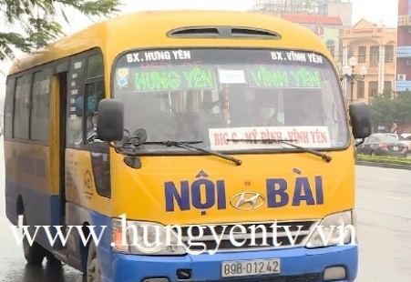 Phòng dịch Covid - 19: Giám sát vận tải khách tuyến Hưng Yên đi Vĩnh Phúc