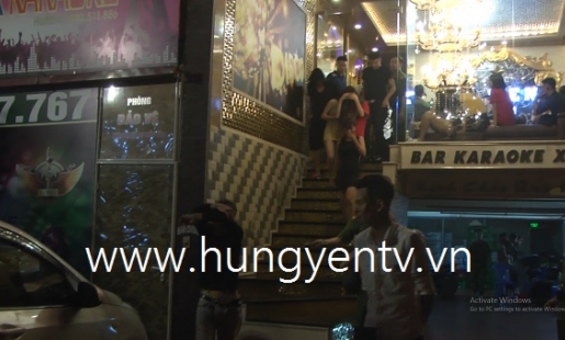 Phát hiện 7 thanh niên sử dụng ma túy trong quán karaoke Xmen ở Khoái Châu