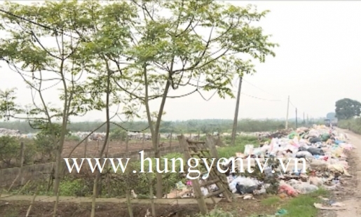 Xử lý rác thải ở Yên Mỹ còn nhiều bất cập
