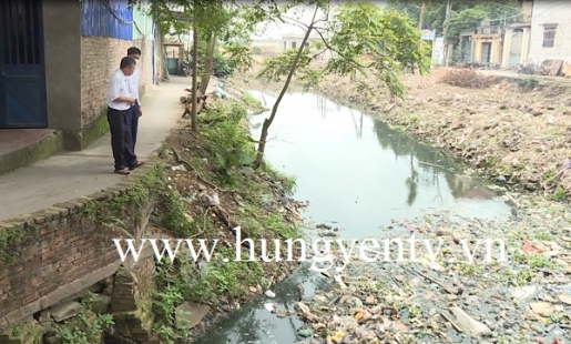 Yên Mỹ: Hệ thống kênh, mương xuống cấp ảnh hưởng đến việc tưới tiêu