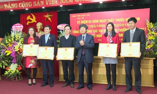 Hưng Yên kỷ niệm 63 năm ngày Thầy thuốc Việt Nam 2018