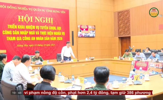 Hội đồng nghĩa vụ quân sự tỉnh triển khai nhiệm vụ