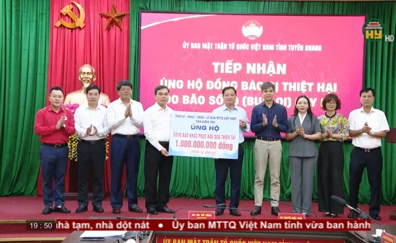 Hưng Yên hỗ trợ các tỉnh chịu thiệt hại bởi bão lũ