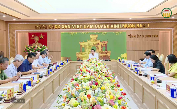 Ban Thường vụ Tỉnh ủy họp b&agrave;n một số nội dung quan trọng