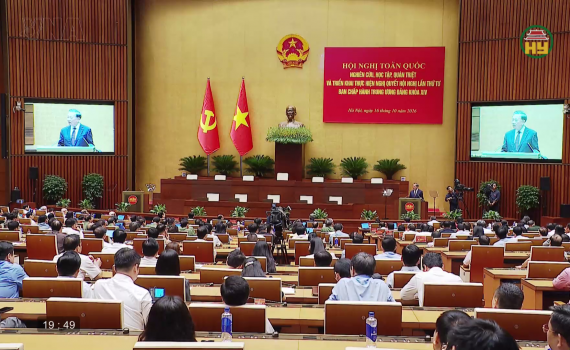 Qu&aacute;n triệt v&agrave; triển khai thực hiện Nghị quyết Hội nghị lần thứ tư Ban Chấp h&agrave;nh Trung ương Đảng kh&oacute;a XIV