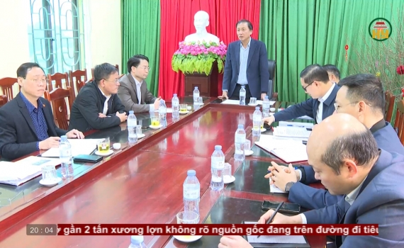 Kiểm tra tiến độ dự &aacute;n khu phức hợp Kho&aacute;i Ch&acirc;u