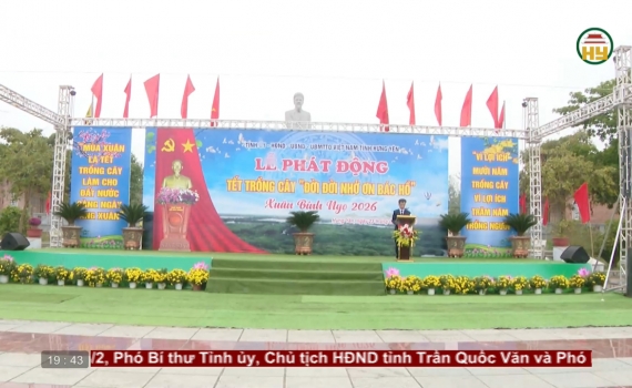 Tết trồng c&acirc;y đời đời nhớ ơn B&aacute;c Hồ