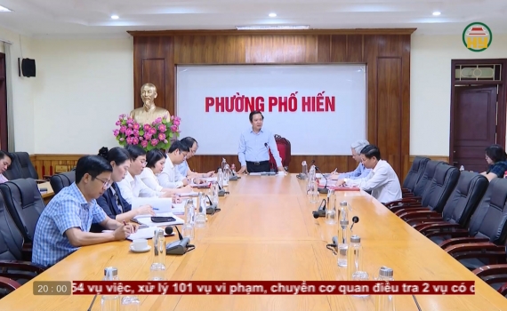 Kiểm tra c&ocirc;ng t&aacute;c chuẩn bị bầu cử