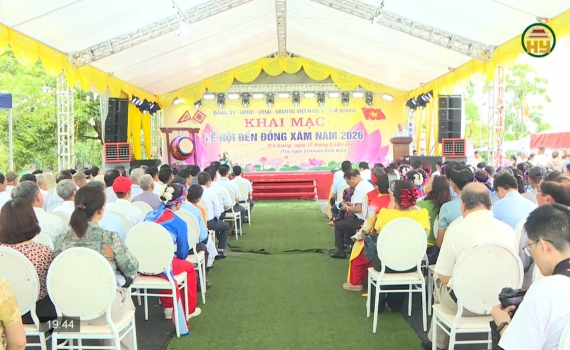 Khai mạc lễ hội đền Đồng X&acirc;m năm 2026