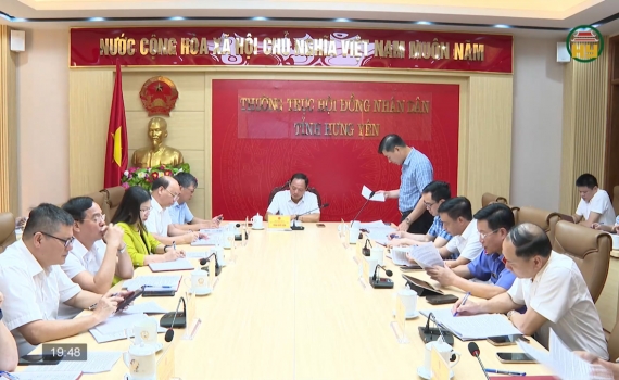 Thống nhất nội dung, chương tr&igrave;nh kỳ họp HĐND tỉnh