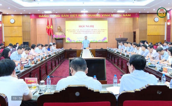 Đo&agrave;n c&ocirc;ng t&aacute;c của BTV Tỉnh ủy l&agrave;m việc với một số địa phương 