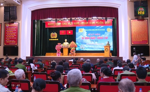 Kỷ niệm 30 năm th&agrave;nh lập C&ocirc;ng an đồng hương Hưng Y&ecirc;n tại H&agrave; Nội