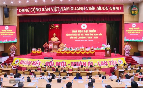 Đại hội đại biểu Hội Chữ thập đỏ Việt Nam tỉnh Hưng Y&ecirc;n lần thứ I