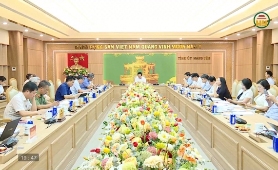 Ban Thường vụ Tỉnh ủy xem x&eacute;t một số nội dung quan trọng 