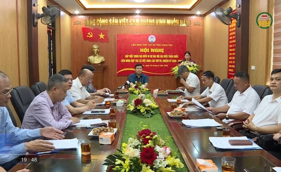  Chuẩn bị Đại hội đại biểu to&agrave;n quốc Li&ecirc;n minh Hợp t&aacute;c x&atilde; Việt Nam