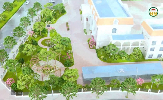 Chuẩn bị khởi c&ocirc;ng Trường THPT Nghĩa Trụ