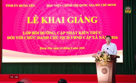 Khai giảng lớp bồi dưỡng, cập nhật kiến thức năm 2026