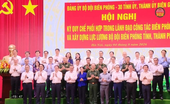 K&yacute; kết quy chế phối hợp giữa Bộ đội Bi&ecirc;n ph&ograve;ng với c&aacute;c địa phương