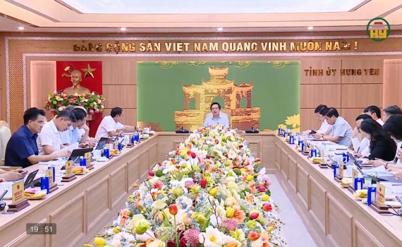 Họp Ban Thường vụ Tỉnh ủy 