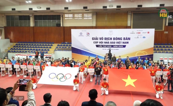 Giải B&oacute;ng b&agrave;n c&uacute;p Hội Nh&agrave; b&aacute;o Việt Nam