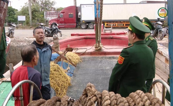 Đảm bảo an ninh trật tự tr&ecirc;n tuyến bi&ecirc;n giới biển